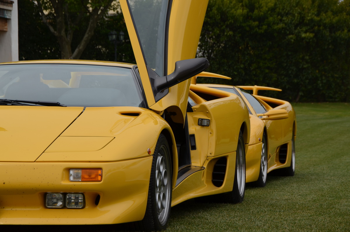 Lamborghini yellow